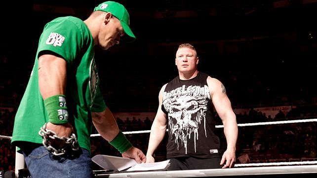 Reports: Neither Cena nor Lesnar to be champion at WWE Night of Champions?