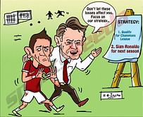 Comic: Manchester United's strategy after the Leicester City loss