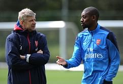 Abou Diaby set to make first start for Arsenal tonight after 556 days out injured