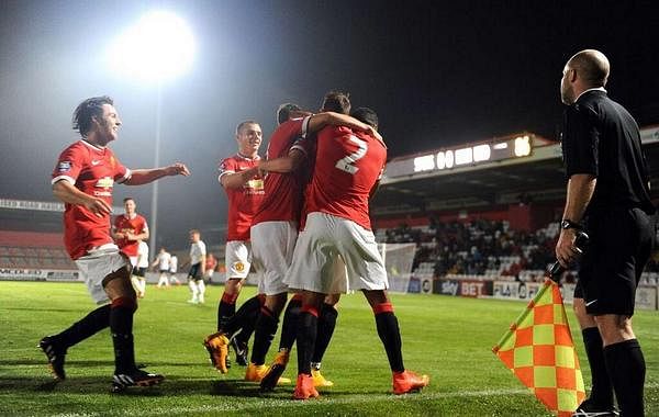 Video: Adnan Januzaj scores brilliant free-kick goal to send a message to Van Gaal