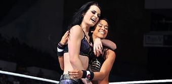 WWE teasing sexual tension between Paige and AJ Lee