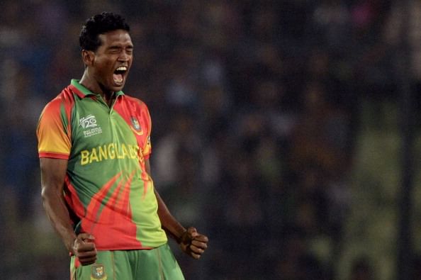 Bangladesh seamer Al-Amin Hossain reported for suspected illegal bowling action