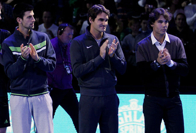The big three who dominated tennis over the last decade