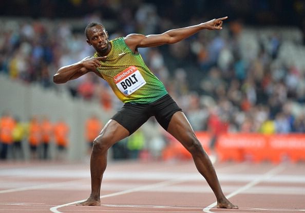 WAREHOUSE SECONDS Usain Bolt Signed Photo - OK Pose - Genuine Signed Sports  Memorabilia
