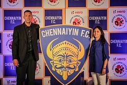 ISL: Marco Materazzi unveils Chennaiyin FC Logo