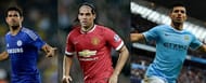 Diego Costa Radamel Falcao Sergio Aguero