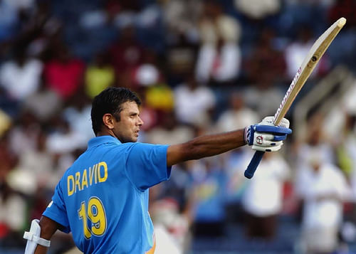 dravid 105*