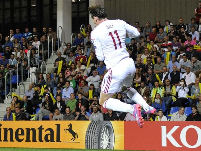 Video: Gareth Bale copies Cristiano Ronaldo's goal celebration