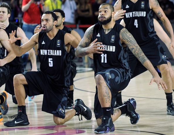 The greatest ritual in world sport performed at the basketball world cup