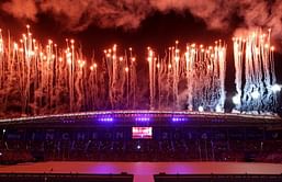 Fireworks light Incheon sky as Asian Games ceremony begins
