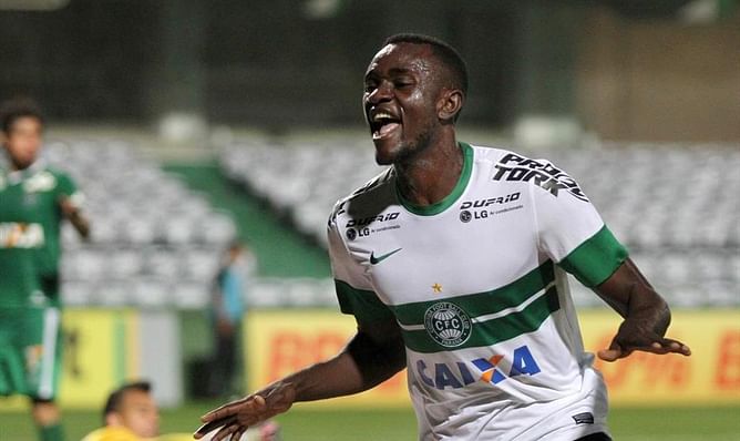 Footballer scores goal and then disappears