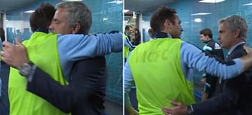 Video: Lampard and Mourinho's reunion recorded in Manchester City's Tunnel Camera