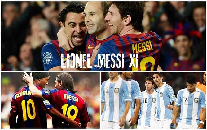 Lionel Messi XI: 10 best players he has played with other than Neymar and Suarez
