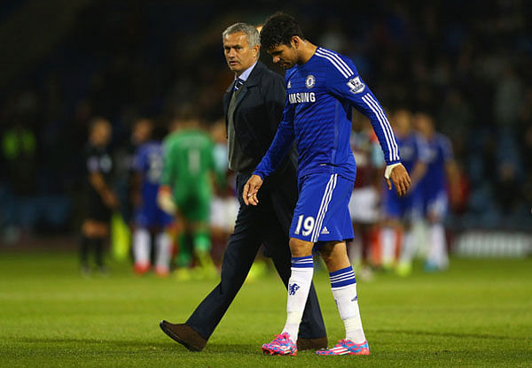 Mourinho to risk Diego Costa against both Sporting Lisbon and Arsenal