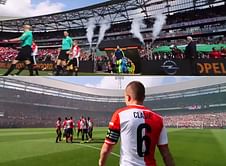 Is this the future of football? Incredible footage from Ajax's match against Feyenoord