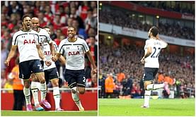 Nacer Chadli's booking for celebrating against Arsenal was a bit too excessive