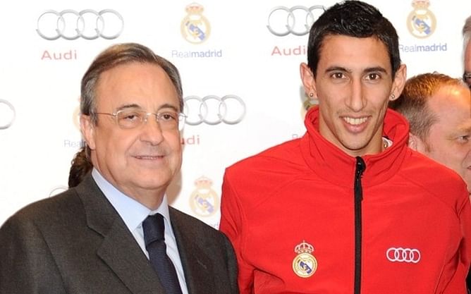Real Madrid President Florentino Perez defends James Rodriguez purchase and Di Maria sale