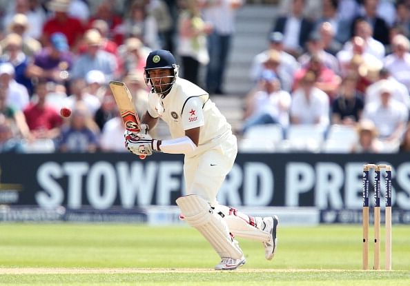 Cheteshwar Pujara guides Derbyshire to win with an attacking 90, low outing for Aaron in County