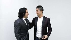 Video: Cristiano Ronaldo reacts to Manchester United signing Radamel Falcao