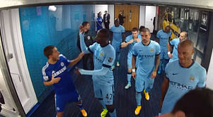Video: Yaya Toure jokingly bullies Eden Hazard in the tunnel