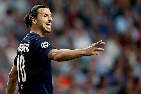 This is what happens when you try to block Zlatan Ibrahimovic