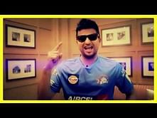 Video: Chennai Super Kings players take Superstar challenge