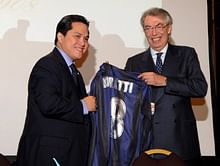 Massimo Moratti ends his 20-year association with Inter Milan.