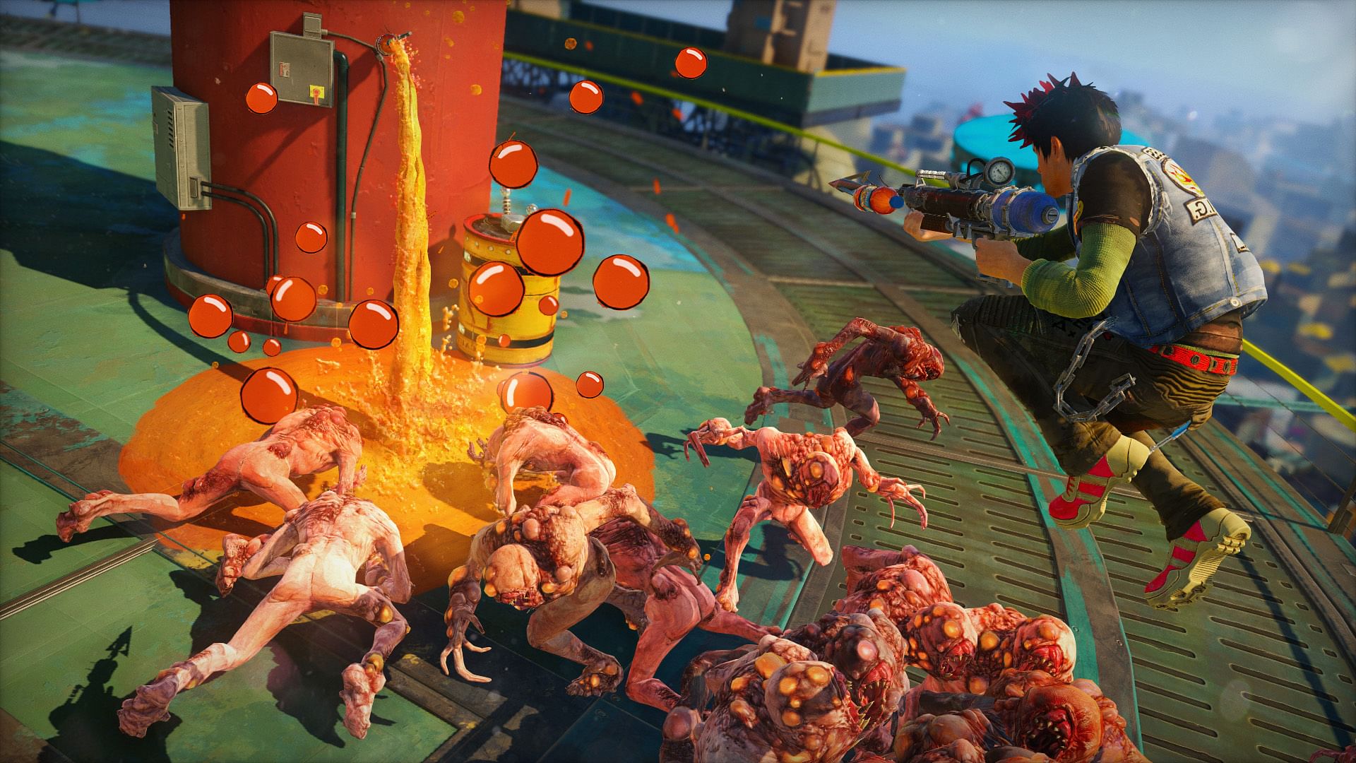 SUNSET OVERDRIVE - Teste no Xbox Series S 