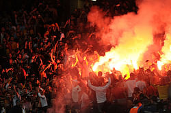 UEFA opens disciplinary actions against three teams for crowd trouble in Champions League matches