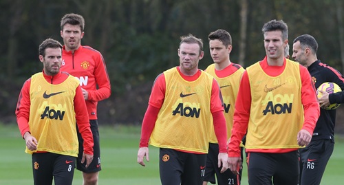 Gallery: Manchester United’s training ahead of the Derby – Wayne Rooney is back!