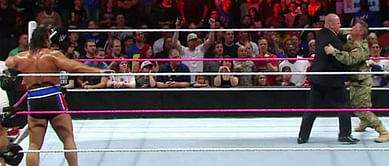 Who Portrayed the Soldier on Monday's RAW?