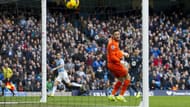 Jesus Navas scores past Hugo Lloris
