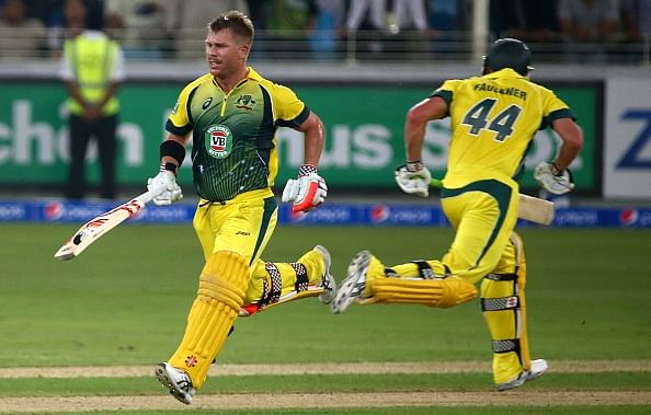 David Warner's switch hit against Pakistan