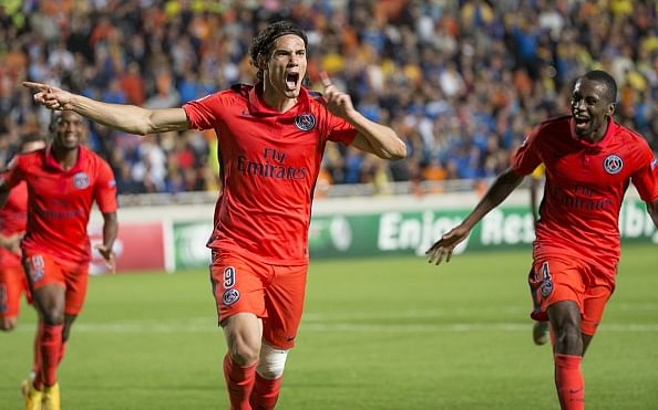 Paris Saint-Germain president hails Edinson Cavani as the world's best striker