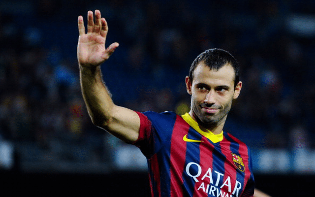 What is best position for Javier Mascherano in Barcelona's new system?