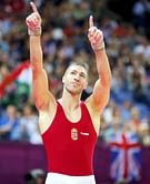 Krisztian Berki claims men's pommel horse gold at gymnastics worlds
