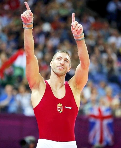 Krisztian Berki claims men's pommel horse gold at gymnastics worlds