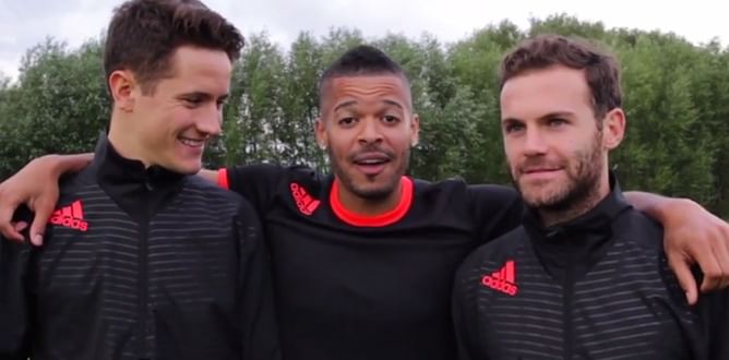 Video: Juan Mata versus Ander Herrera in an intense cross-bar challenge