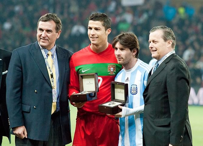 Leo Messi to face Cristiano Ronaldo at Old Trafford in Argentina vs Portugal friendly
