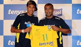 Brazilian legend Romario predicts Neymar will break Pele's goalscoring record for the Selecao