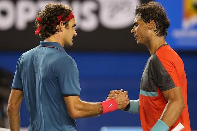Best rallies between Roger Federer and Rafael Nadal