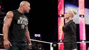 Lana threatens The Rock again on Twitter