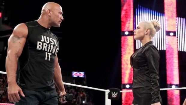Lana threatens The Rock again on Twitter