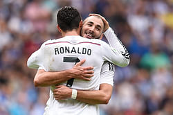 Cristiano Ronaldo defends under-fire Karim Benzema