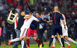Serbia vs Albania match abandoned after drone carrying Albanian flag triggers massive brawl