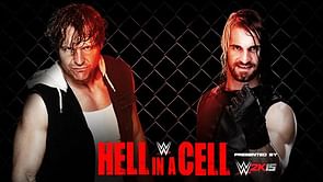 Watch Seth Rollins vs Dean Ambrose inside Hell In a Cell in WWE 2K15