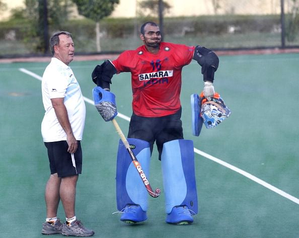 Indian hockey Sreejesh as Asiad assured government job