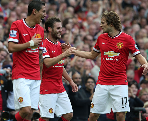 Angel Di Maria and Daley Blind grateful to United faithful despite mixed results