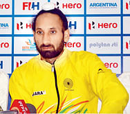 India face Australia in first hockey Test