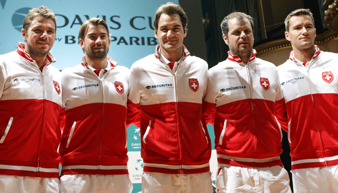 France and Switzlerand announce squads for the Davis Cup final